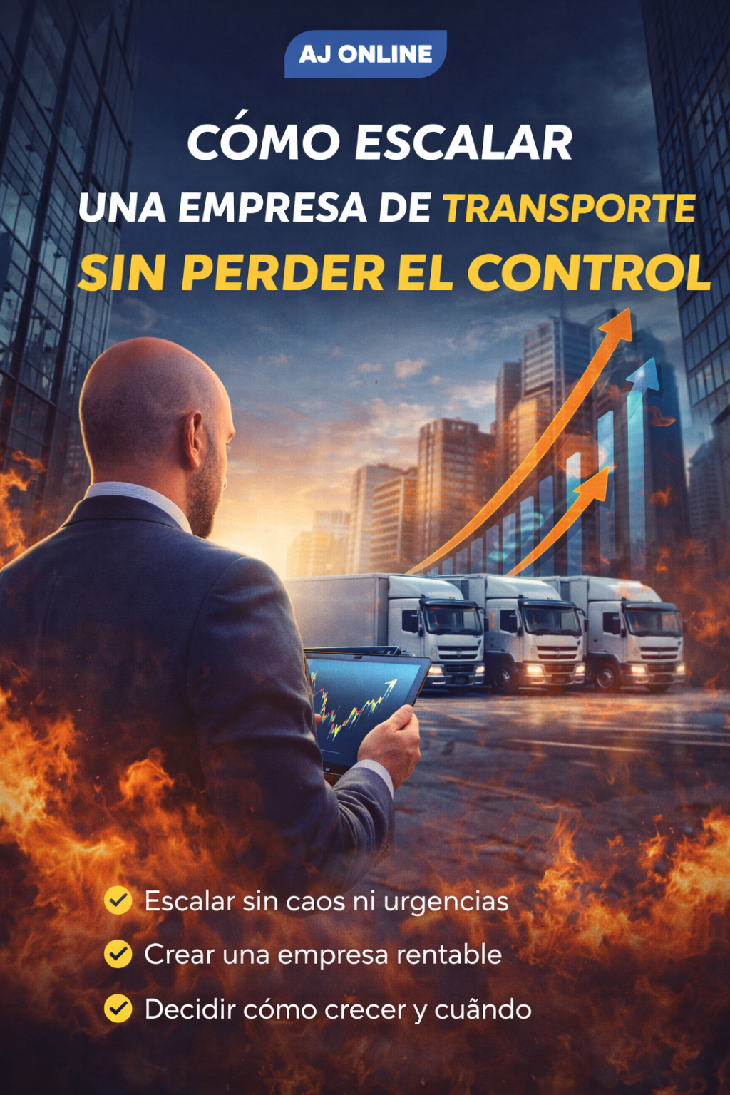 Cómo escalar una empresa de transporte sin perder el control