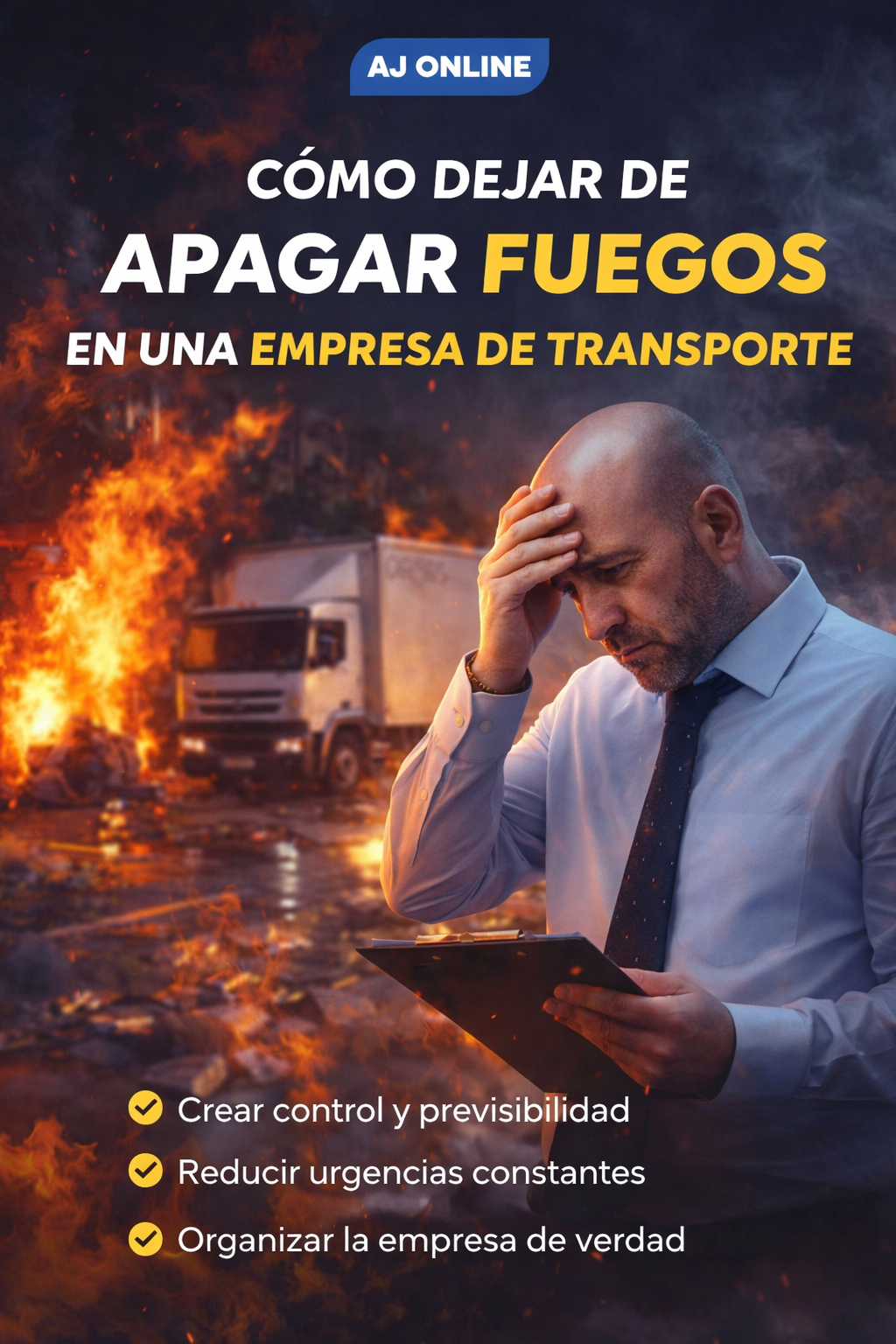 Ebook - Cómo dejar de apagar fuegos en una empresa de transporte